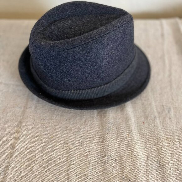 Stetson All American Grey/Charcoal Wool Blend Men's Fedora Hat Sz Sm-Med - Picture 2 of 10